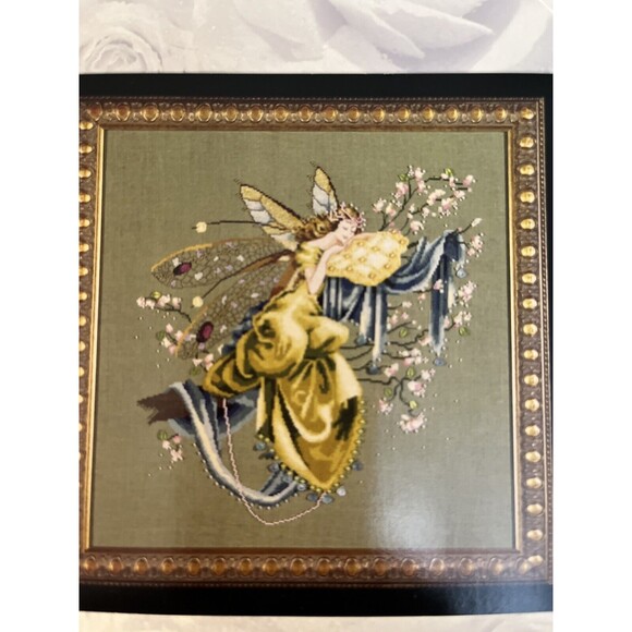 Mirabilia Cross Stitch Pattern - MD80 - Lilly of the Woods by Nora Corbett - Picture 1 of 5